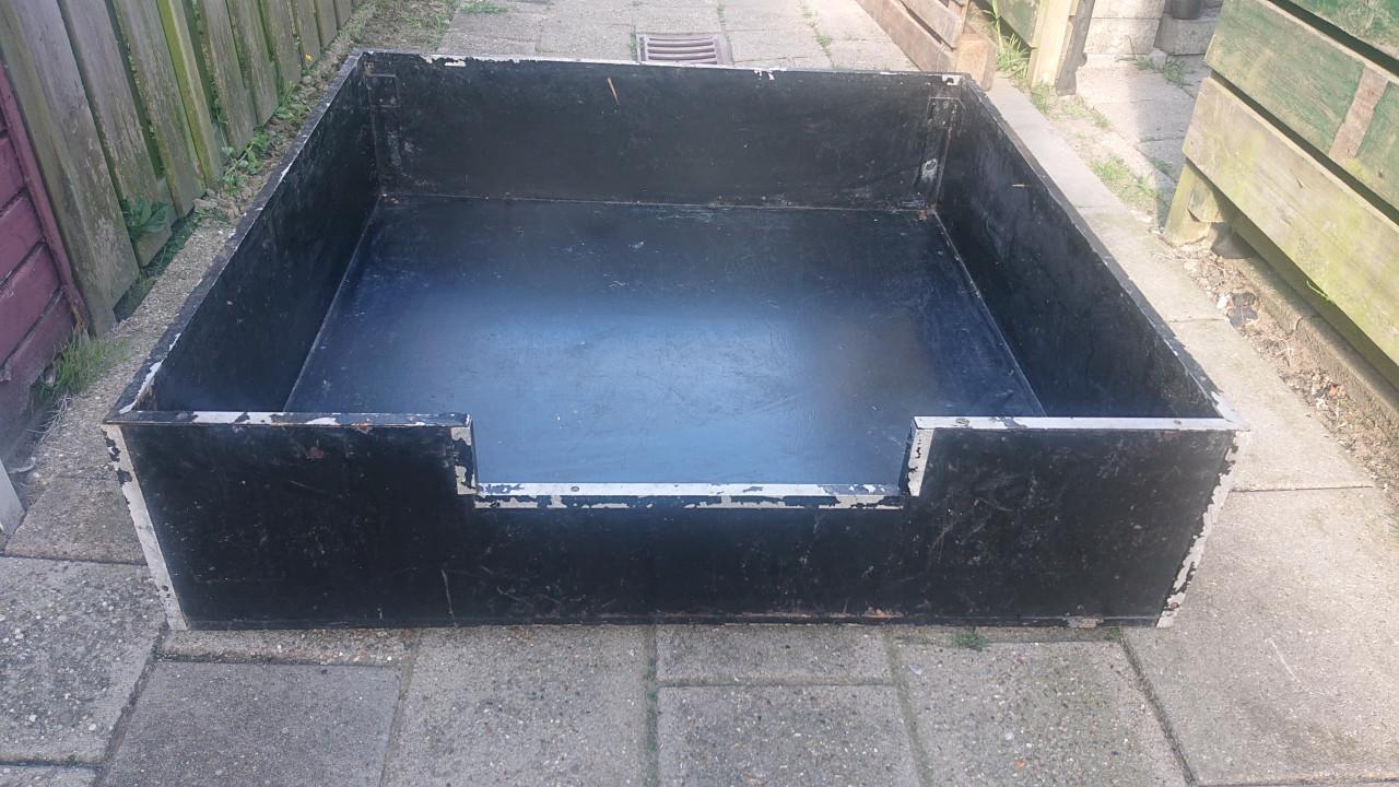 Werp kist 126 x 126 x32
