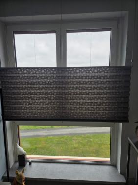 Plissé gordijnen up down 3 stuks