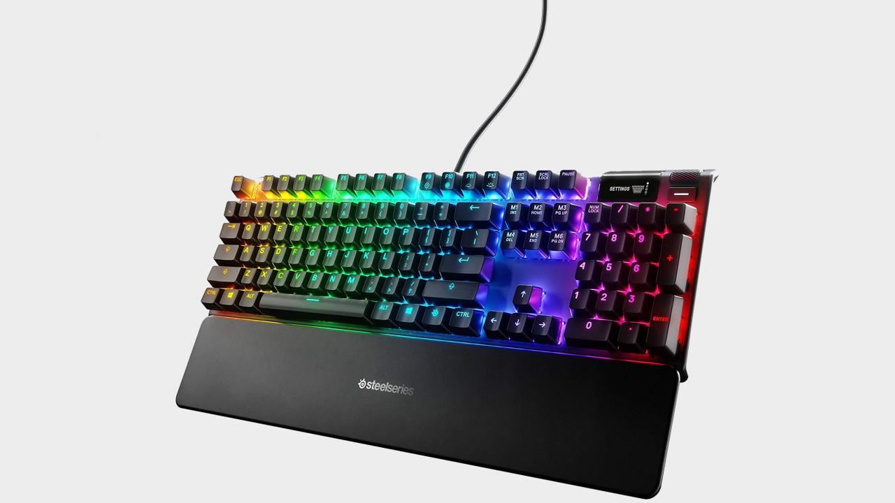 SteelSeries Apex 5 Gaming Keyboard +Gaming Headset