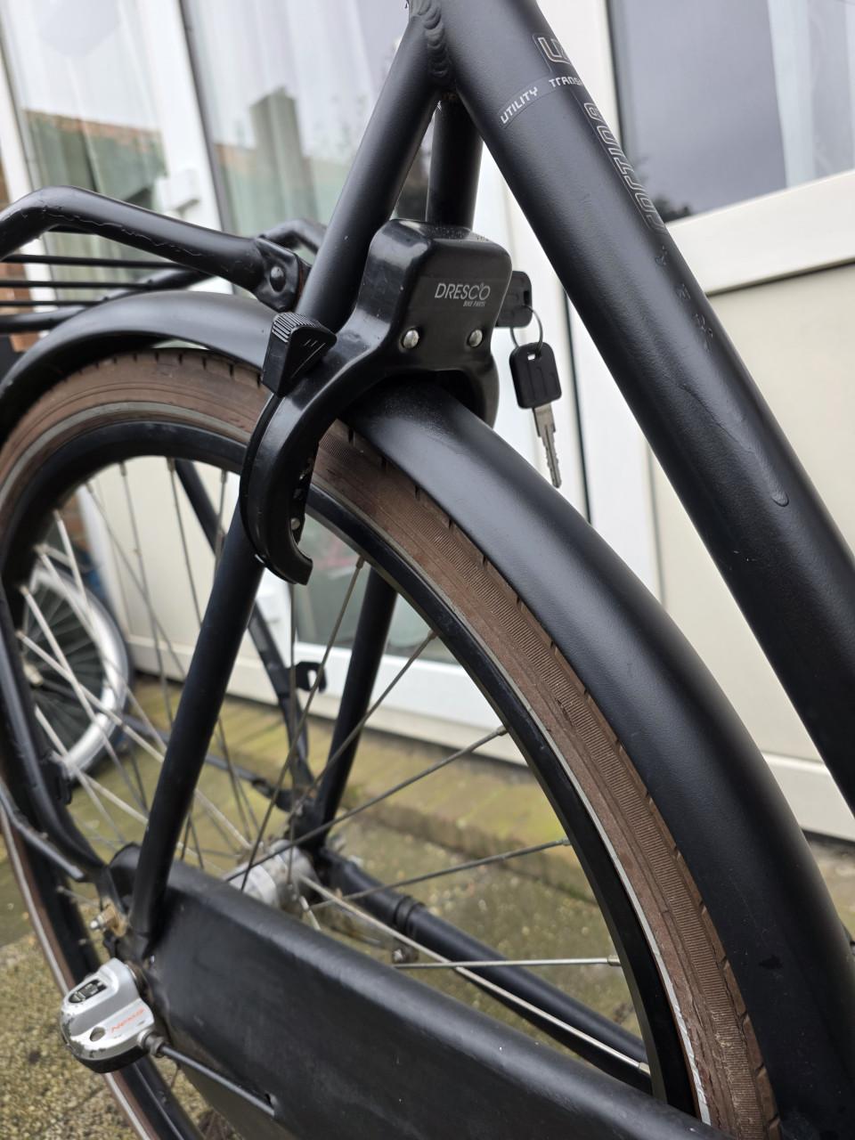 Dames fiets CORTINA met 3 versnellingen- 28 inch-Fr.maat56cm-Nieuw zadel