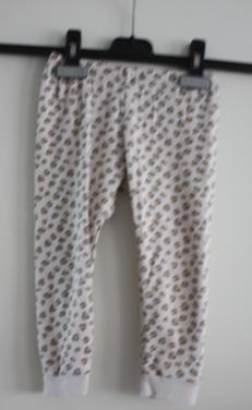 Luipaard print broek  maat 104