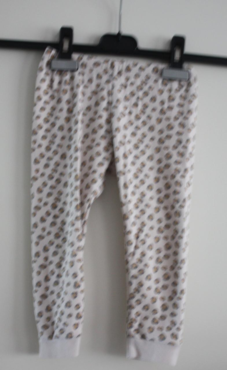 Luipaard print broek  maat 104