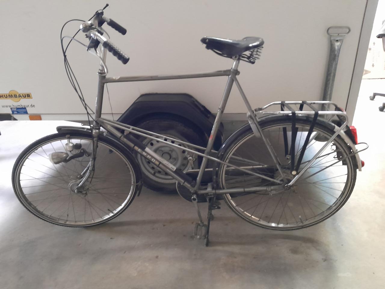 EMPO herenfiets , 3 versn en ectra hoog/verstevigd frame 70 cm