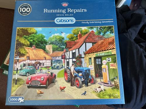 Gibsons en falcon legpuzzels
