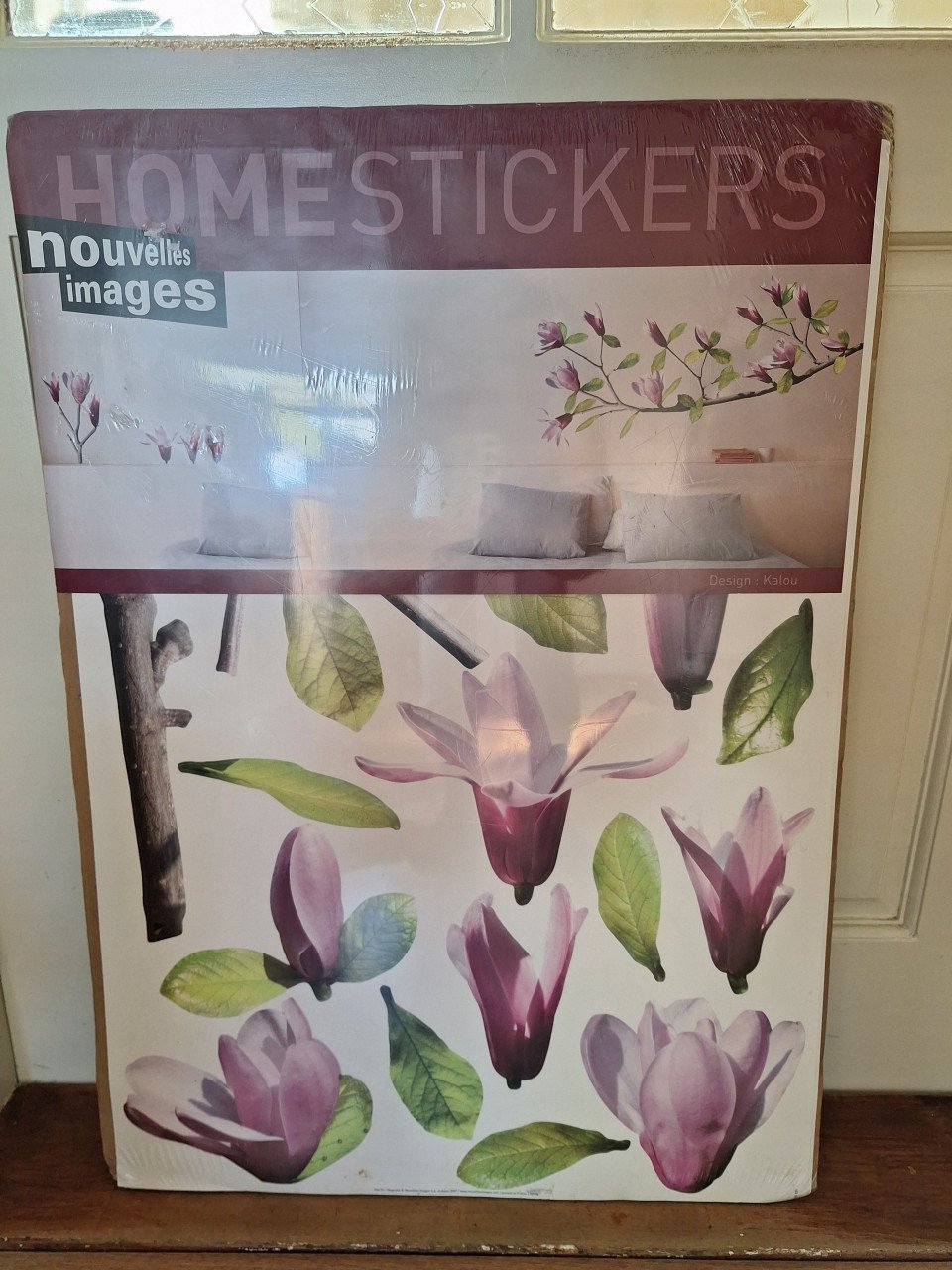 Home stickers bloemen