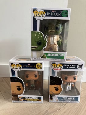 Funko pop 3stuks