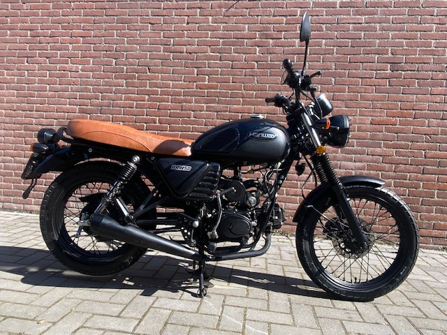 Schitterende hanway raw50 dulk black shadowline weinig km euro 5 nwst mdl