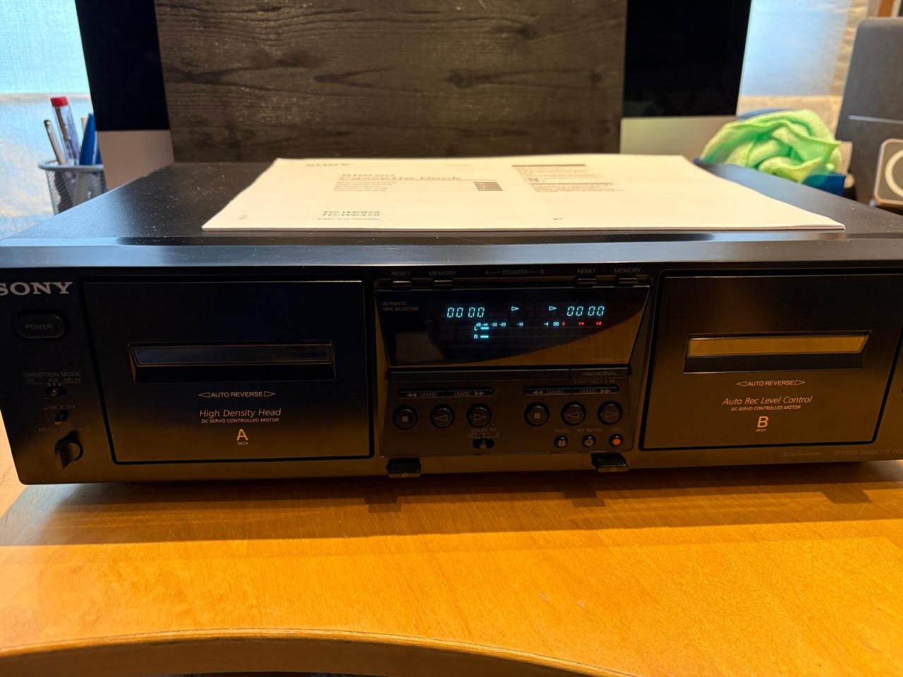 Sony cassettedeck TC-WE475
