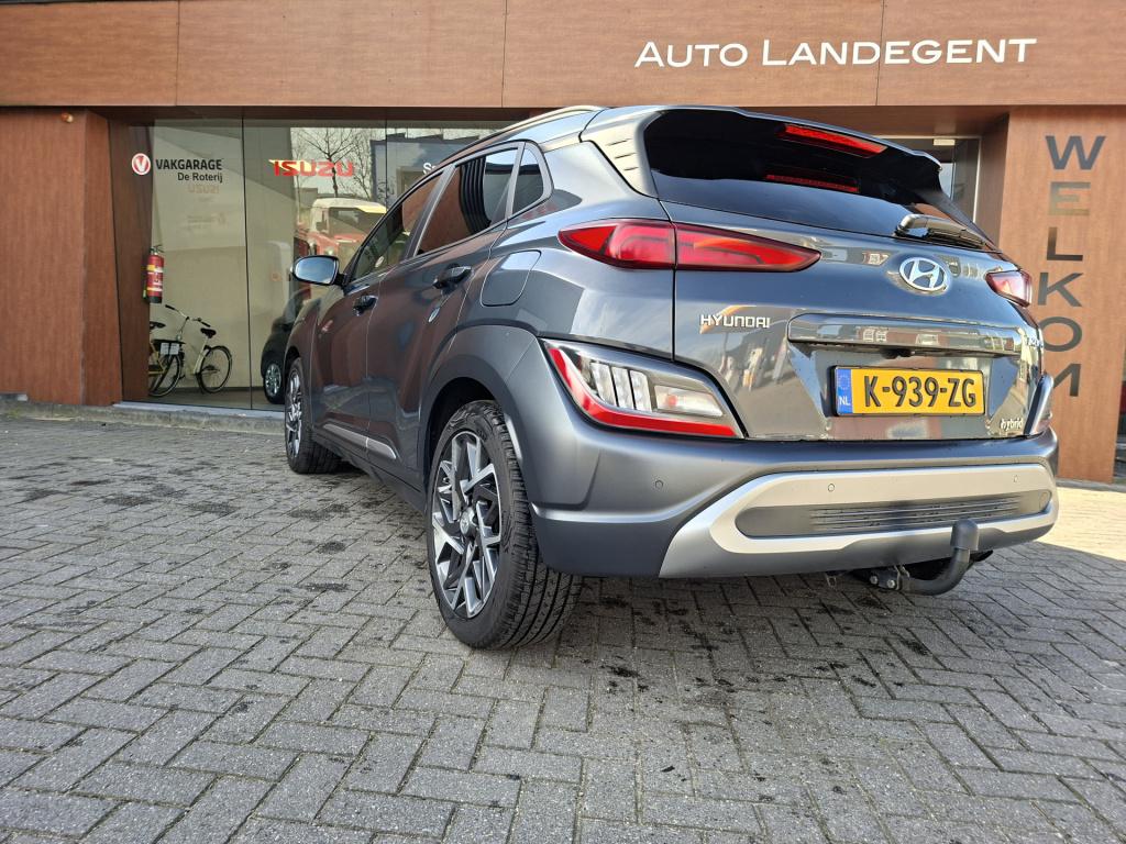 Hyundai Kona 1.6 gdi hev premium | lederen bekleding | stoel/stuur verwarmi