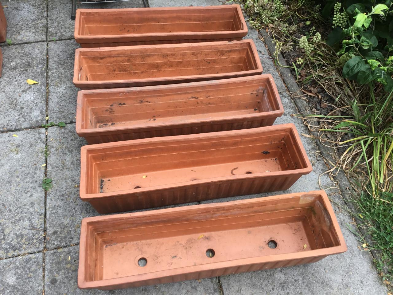 Bloembakken Terra Cotta