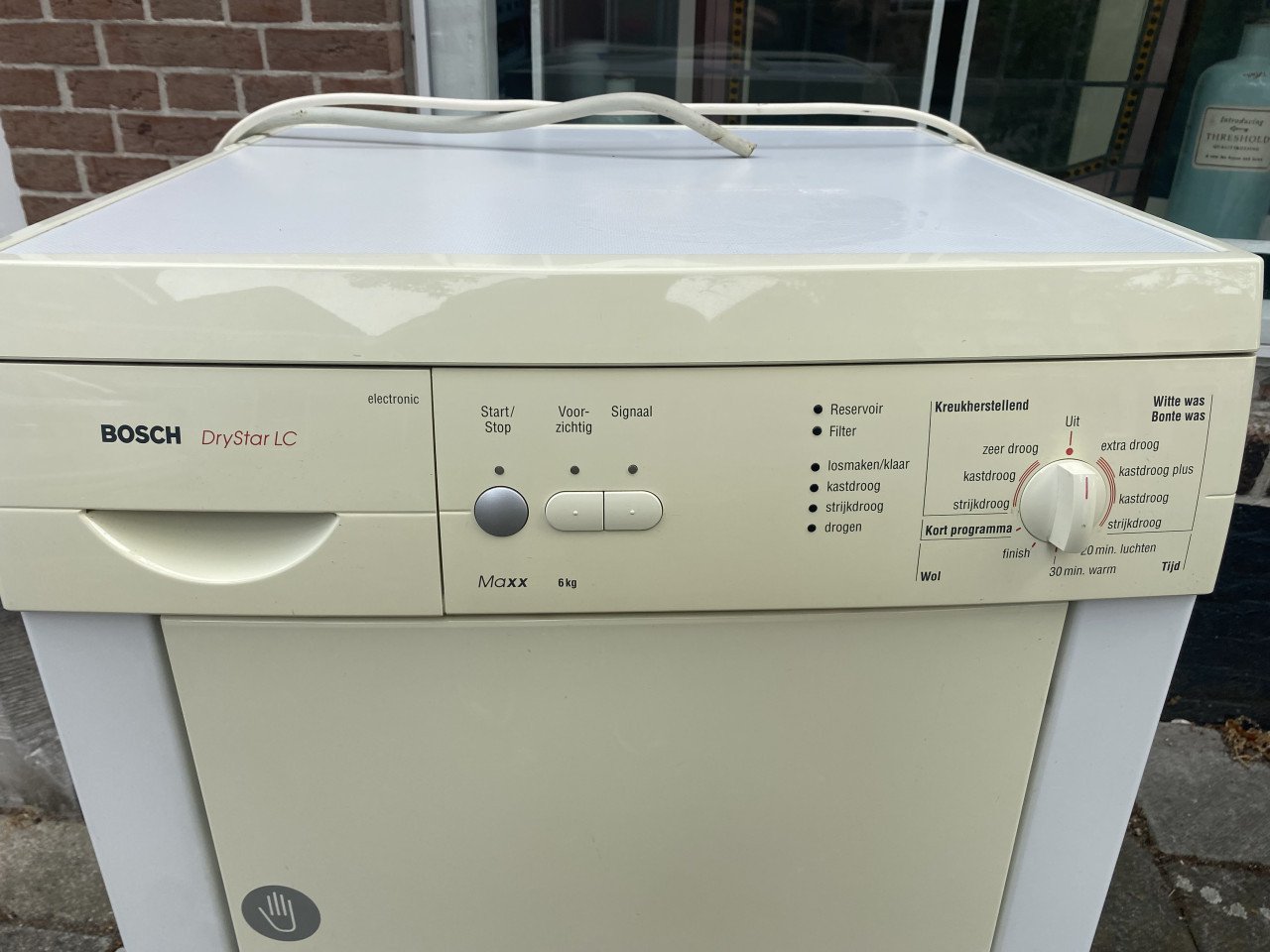 Wasmachine AEG en Bosch droger
