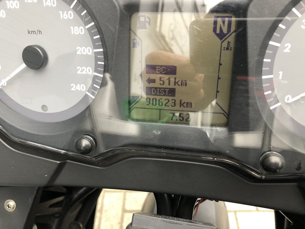 BMW R1200RT ABS uit 2008 met 90dkm, zadelverwarming, nieuwe banden €4950,-