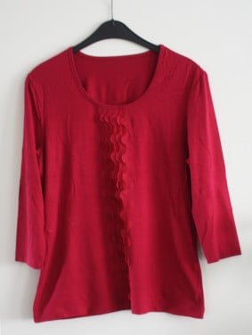 Rood shirt maat 42