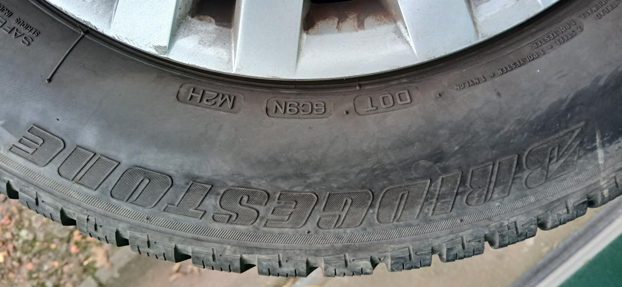 Volkswagen Golf winterbanden Bridgestone 195/65 x 15