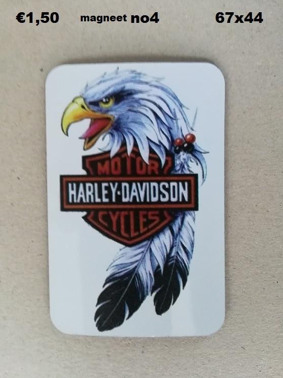 Harley Davidson Koelkast Magneten