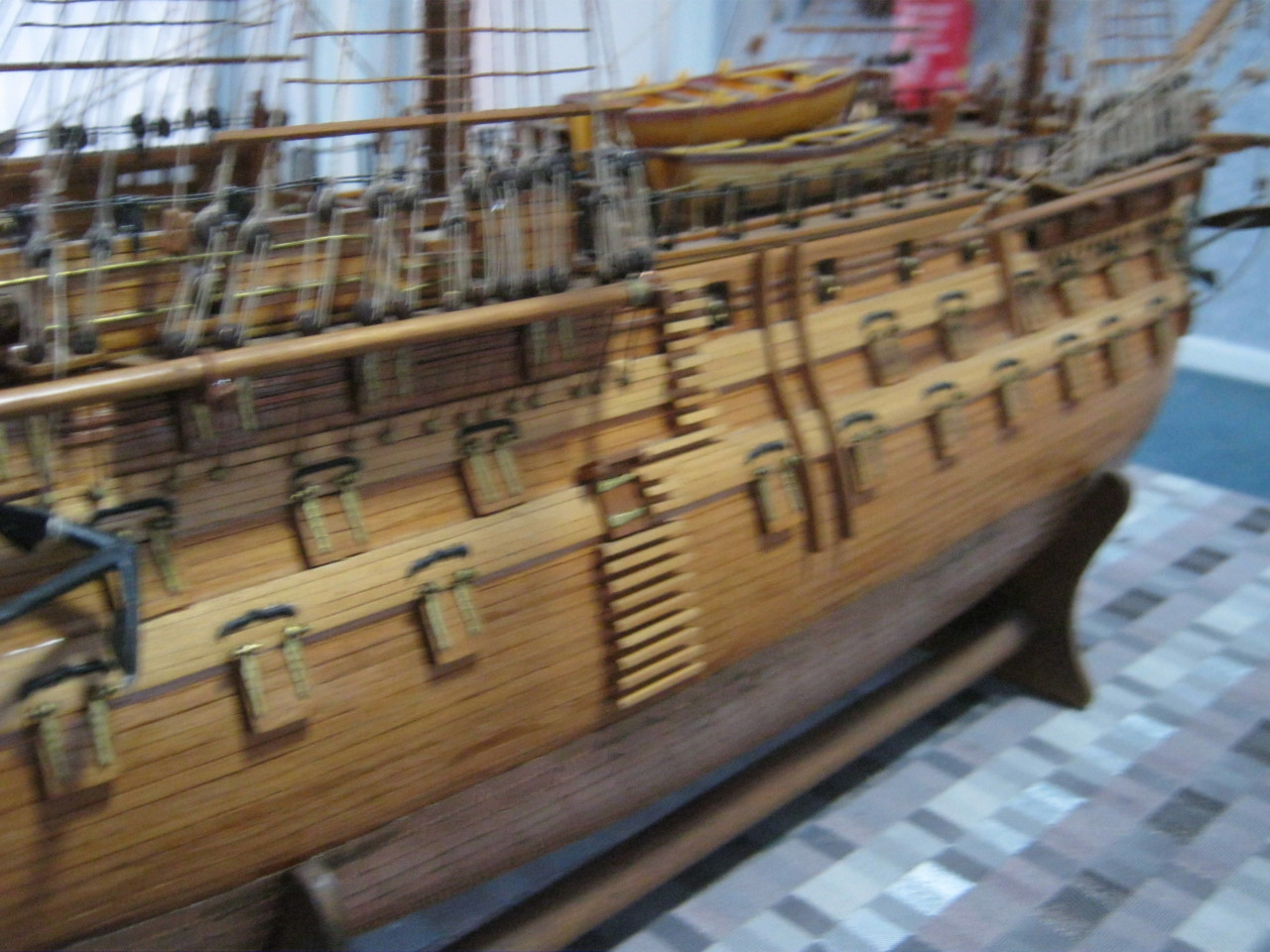 Modelschip HMS. VICTORY.
