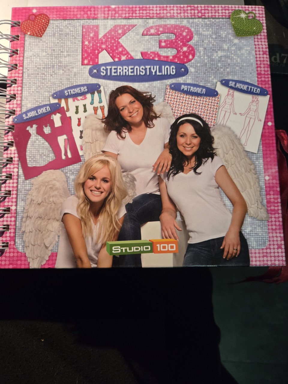K3 Sterrenstyling-boek. Van de originele bezetting.