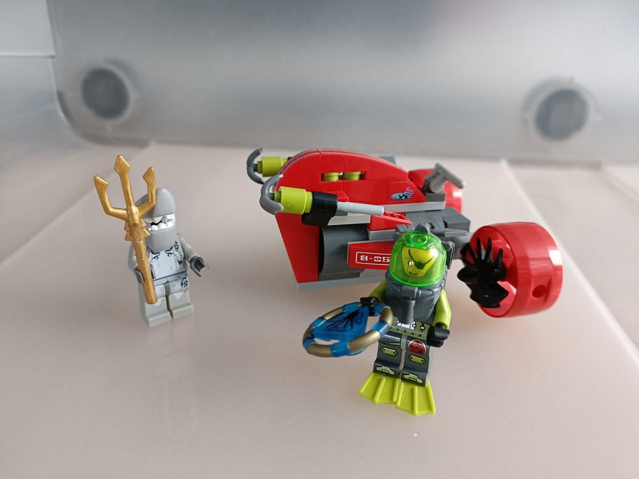 Lego 8057 Atlantis Slag bij het Scheepswrak