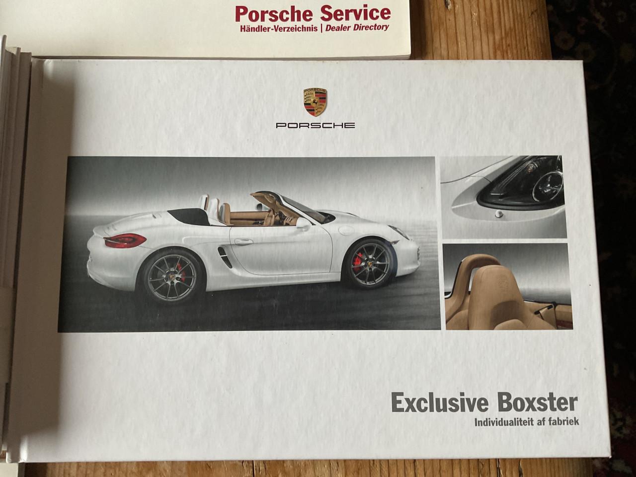 Porsche folders ( Boxster 981 )
