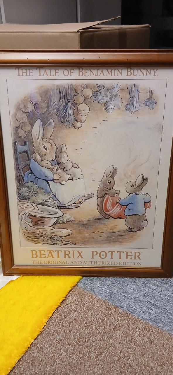 Peter Rabbit schilderij