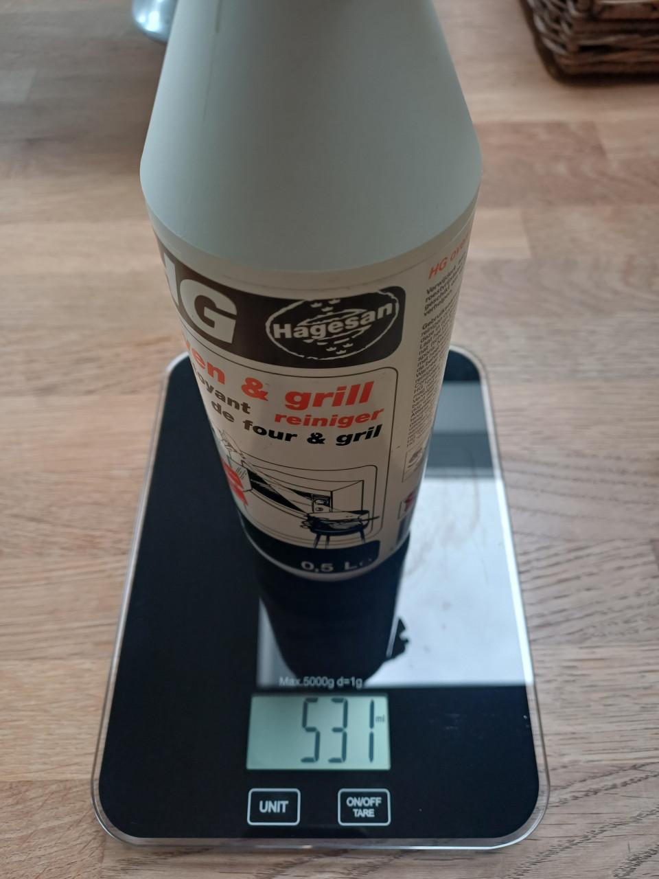 NIEUW: HG oven & grill reiniger 500 ml