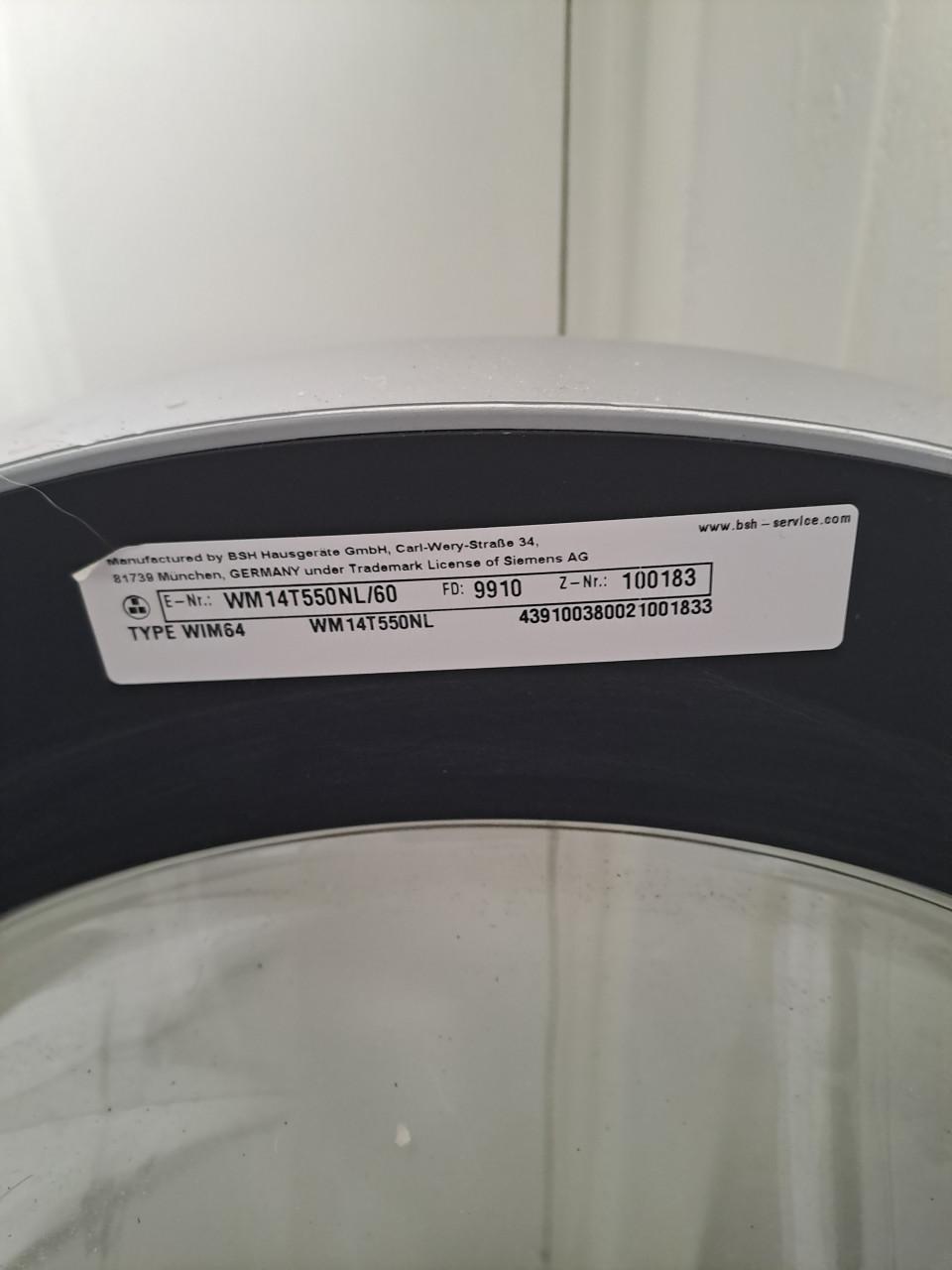 Wasmachine Siemens iQ500 aquastop