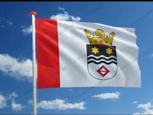 Vlag gemeente Noord-Beveland 220x140