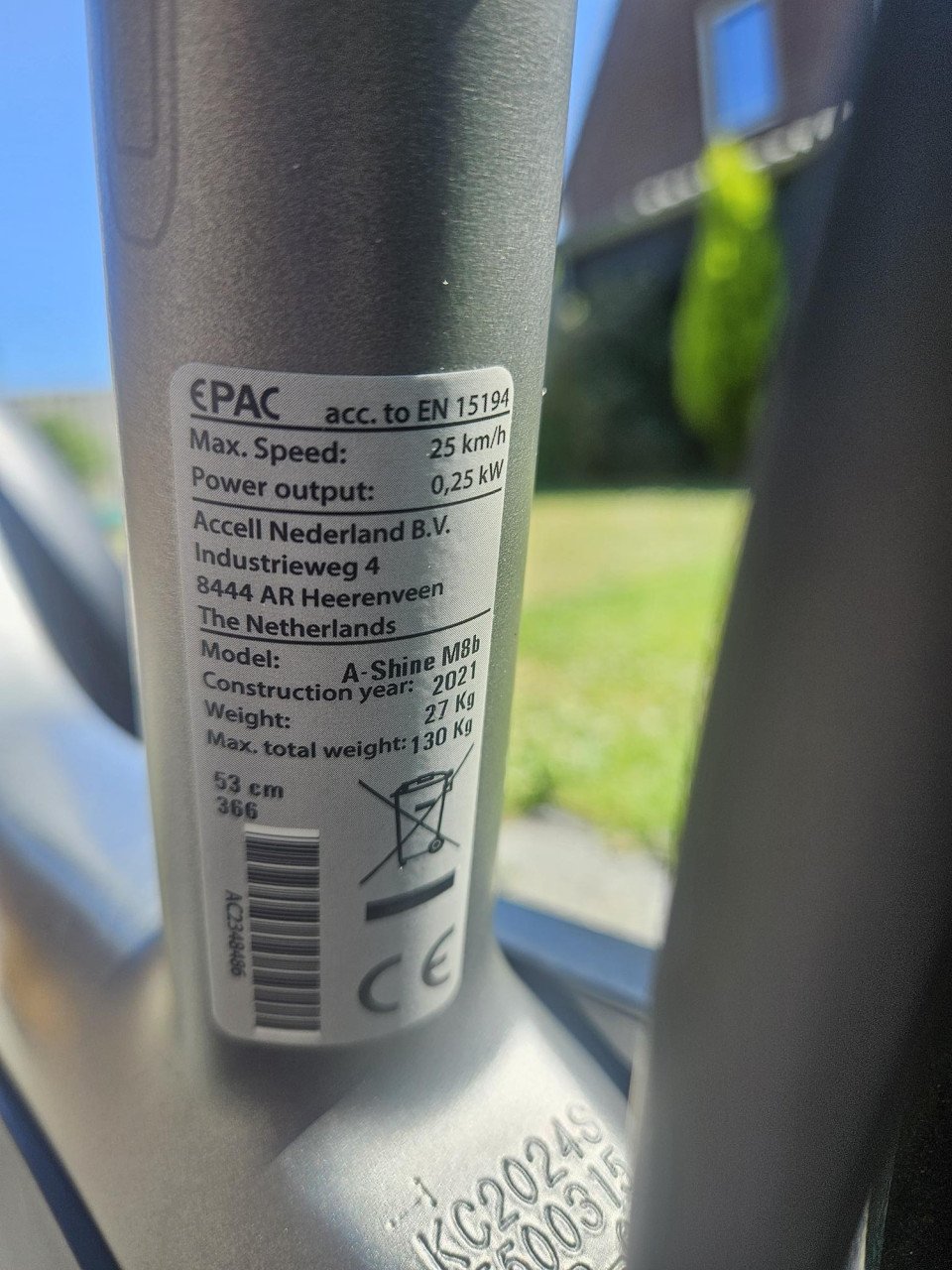 Fiets - Sparta a-shine M8b 2021 53cm