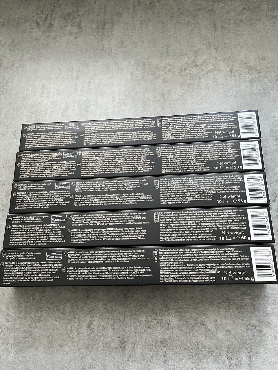 Original Nespresso Capsules - Lungo/Barista Pakket