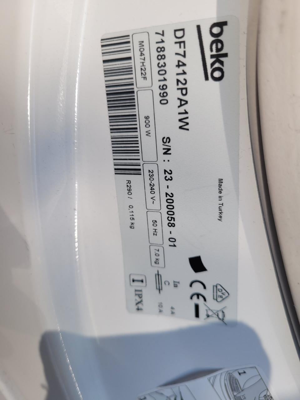 Beko warmtepomp droger A++