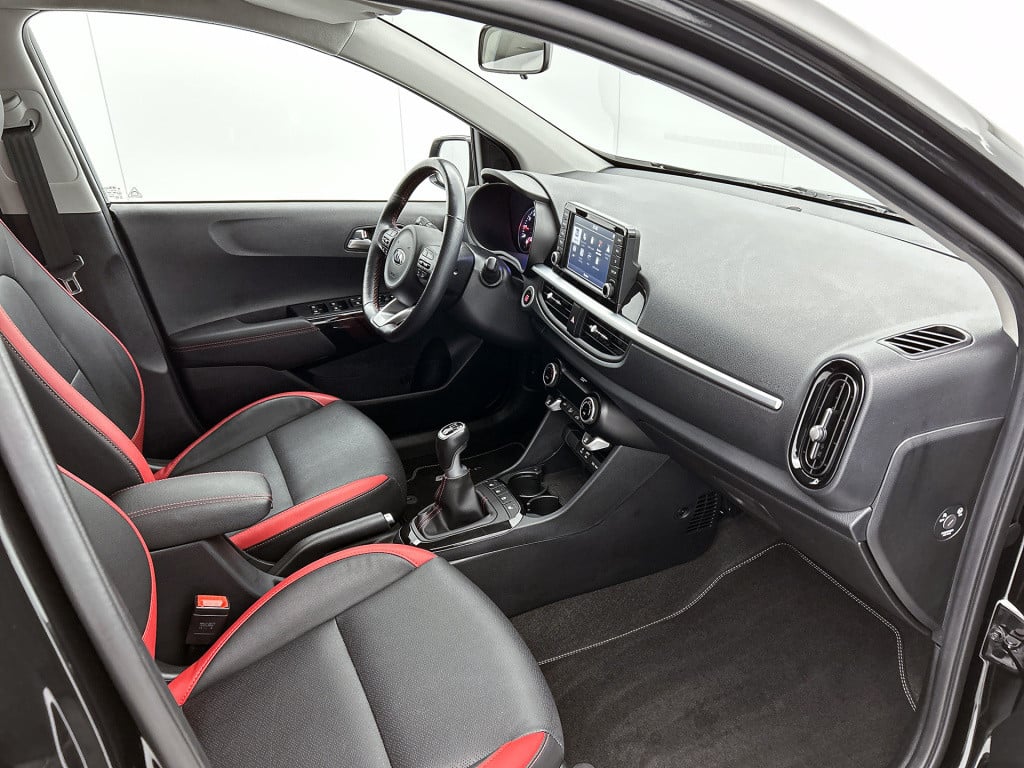 Kia Picanto 1.0 t-gdi gt-line | leder | airco | rood accenten |