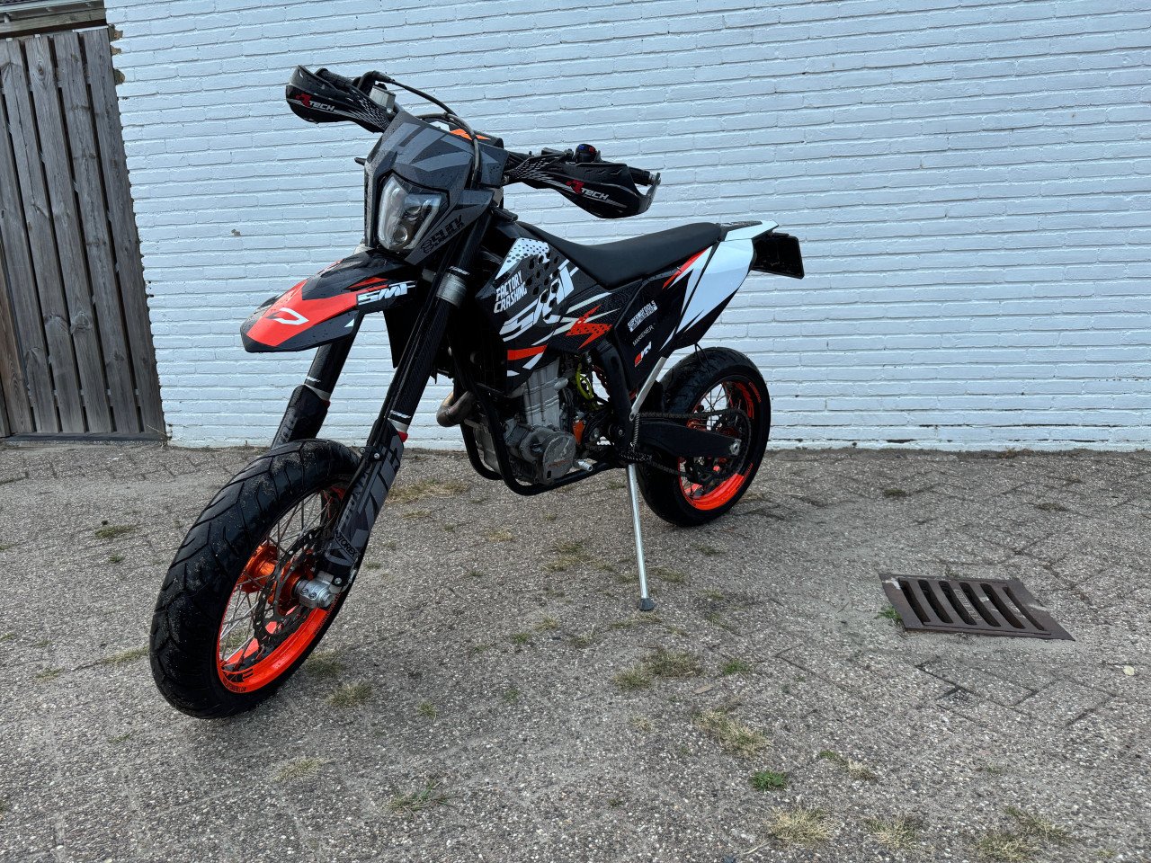 KTM 530 exc supermotard 2009
