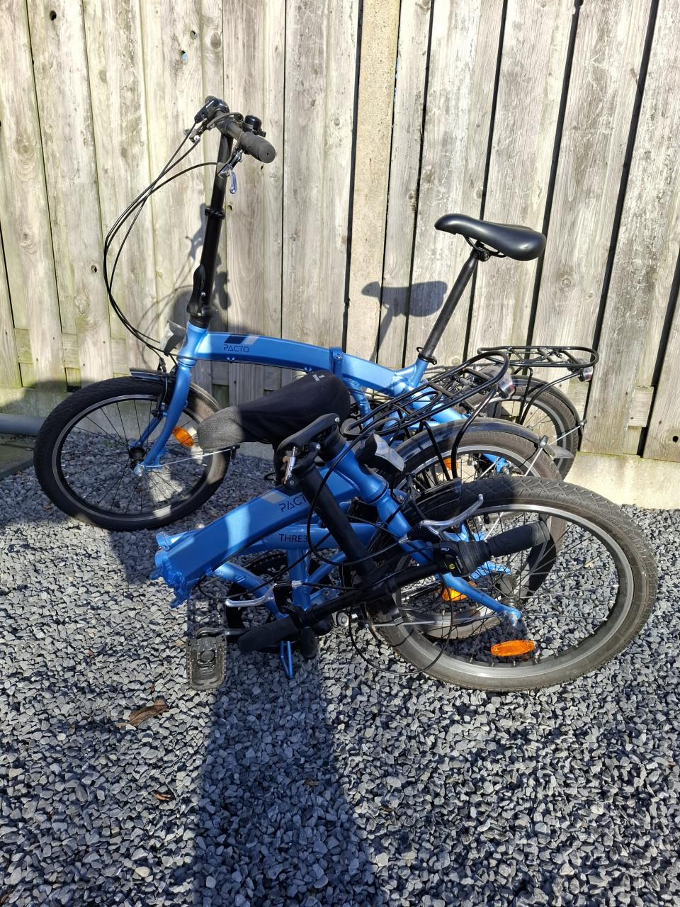 2 mooie vouwfietsen