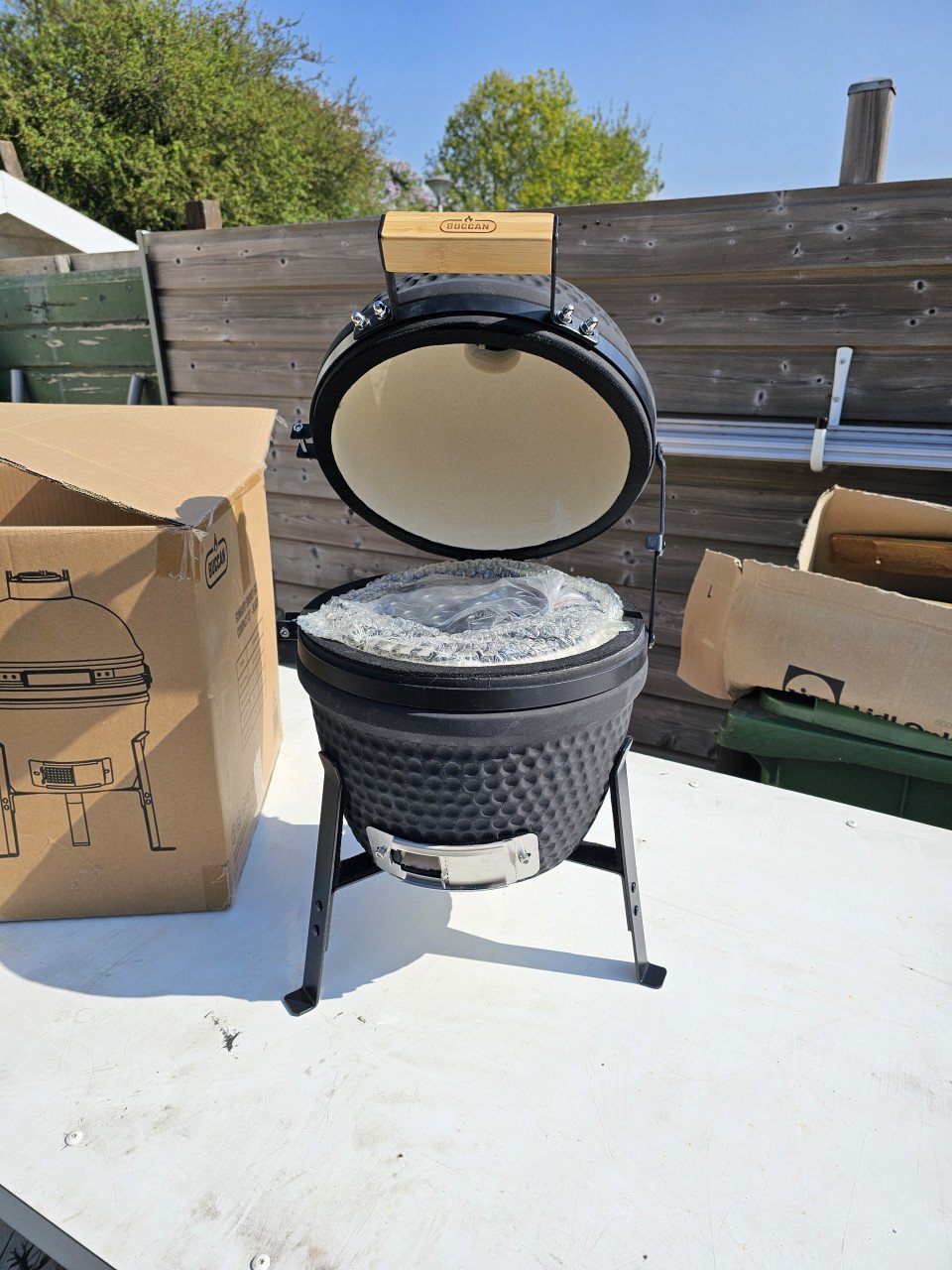 Buccan kamado-barbecue