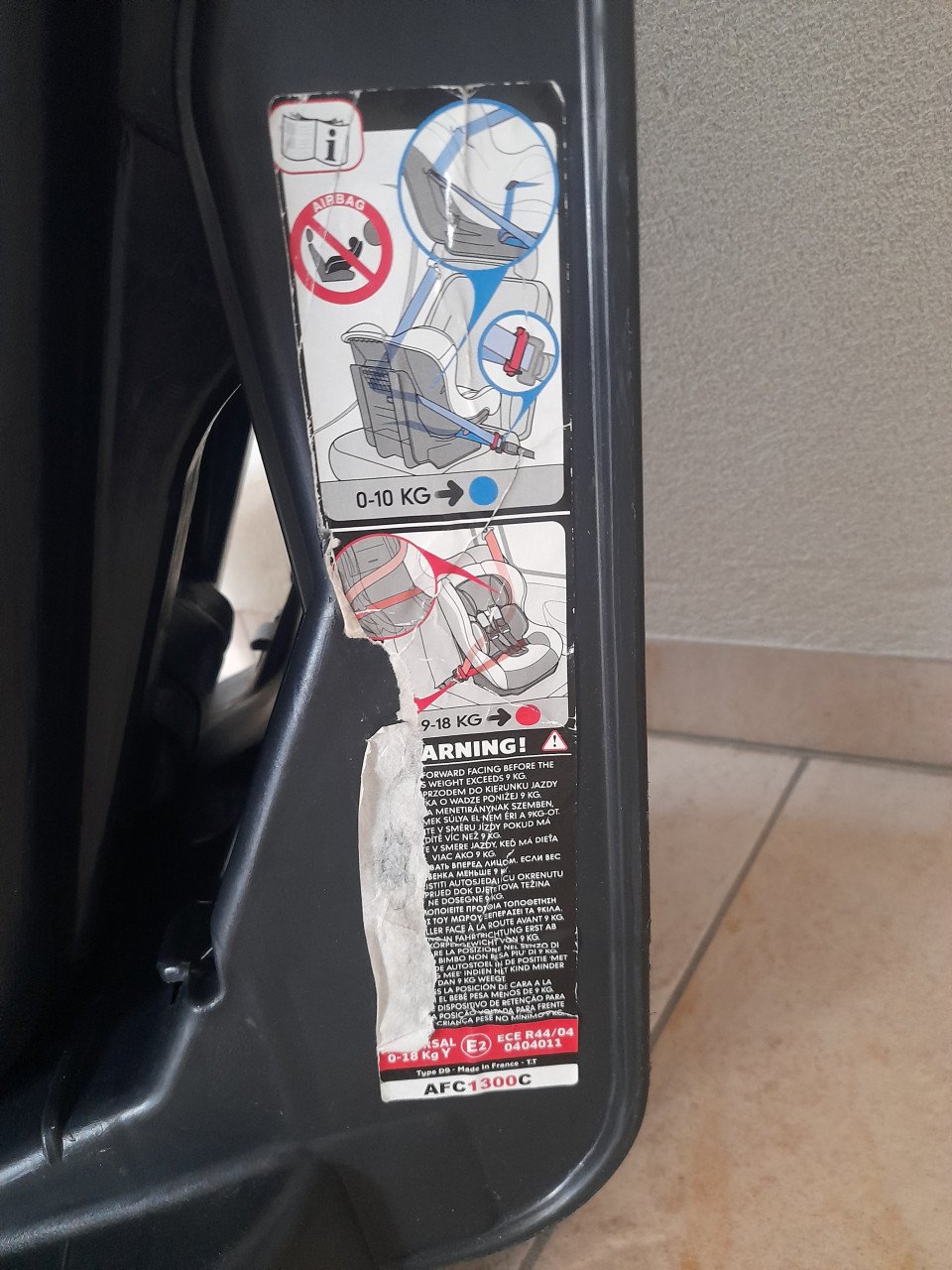 Nania autostoel 0/18 kg