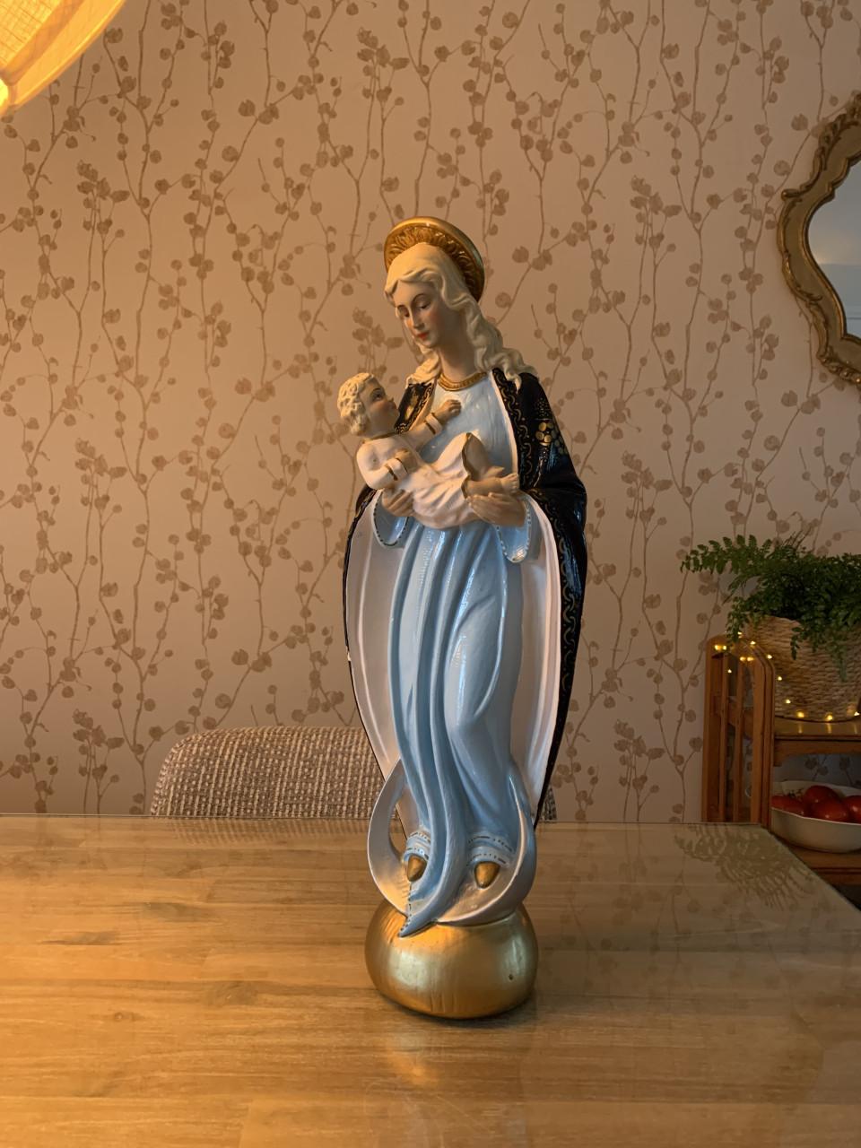 ✨Schitterend Beeld van Maria en Kindje Jezus✨