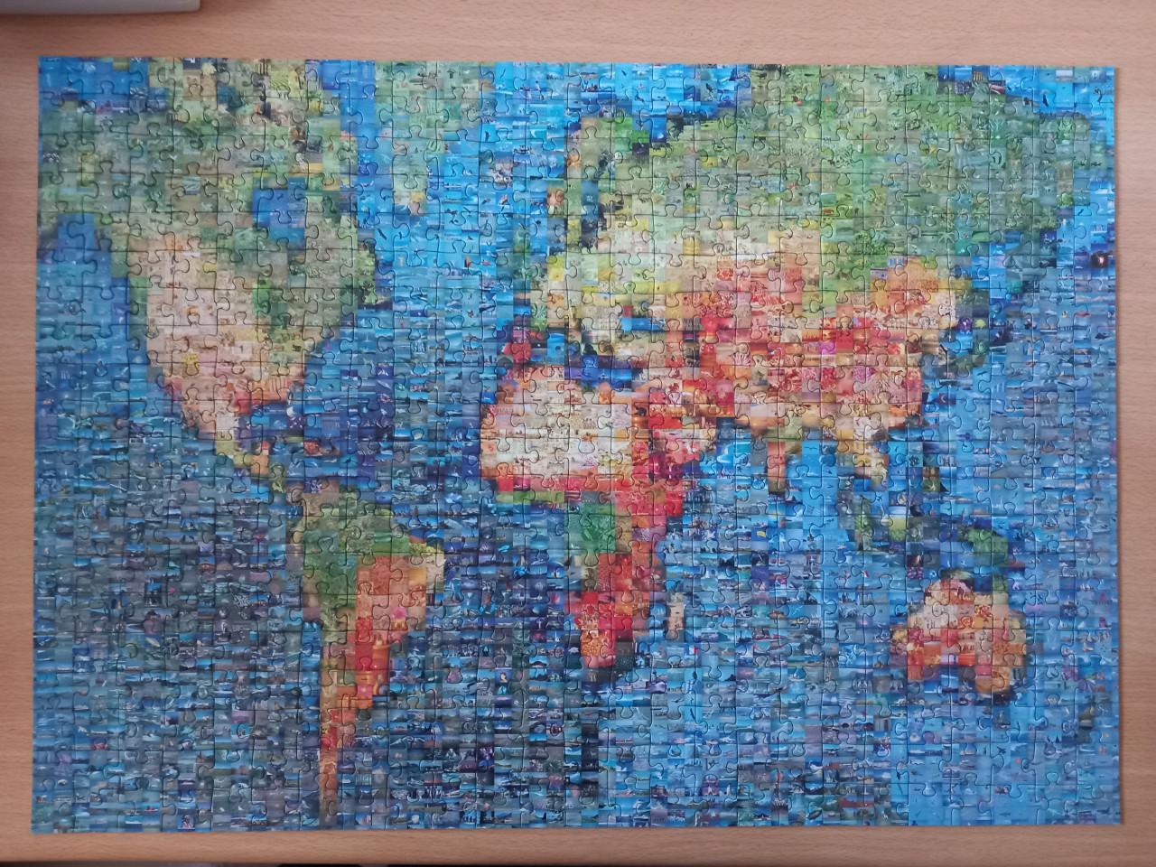 Ravensburger foto mozaïek puzzel