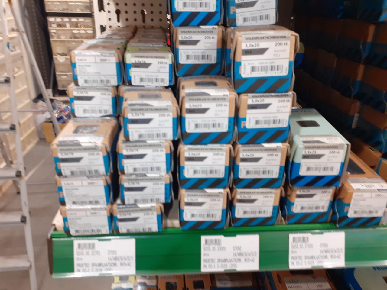 Dynaplus kruiskop schroeven , proftec torx schroeven 50 % korting bij HHZB