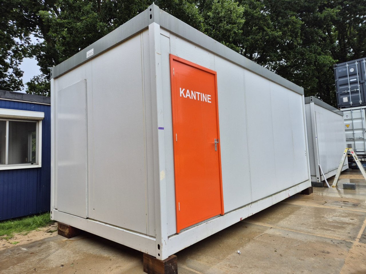 6x3m kantoorunit / woonunit / schaftkeet / bouwkeet