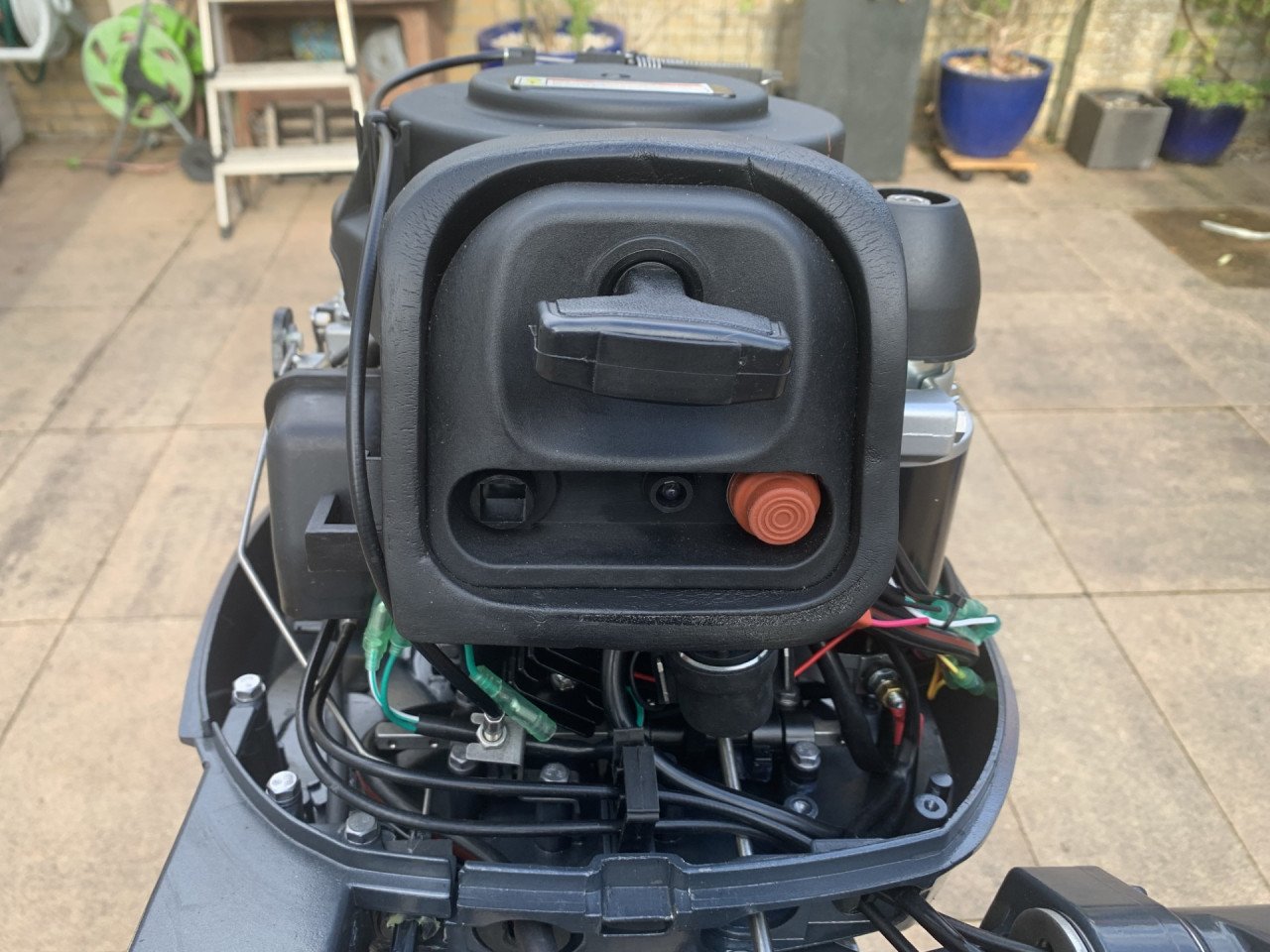 Yamaha 15 PK 4T  Elektrisch gestart Buitenboordmotor