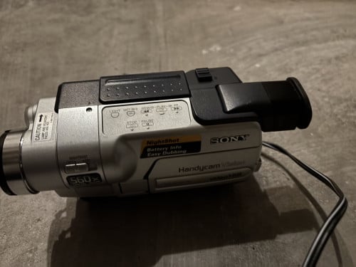 Sony high 8 vision videocamera