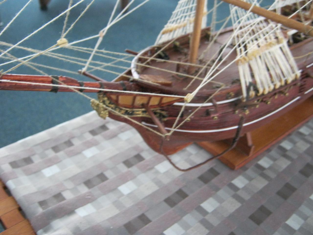 Modelschip Constitution.