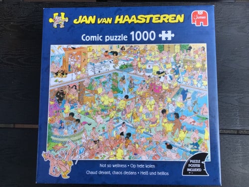 Jan van Haasteren, Op hete kolen.