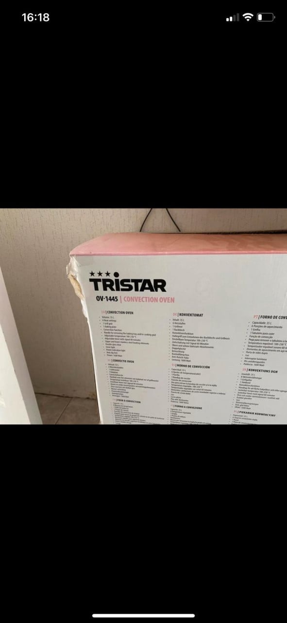 Tristar oven