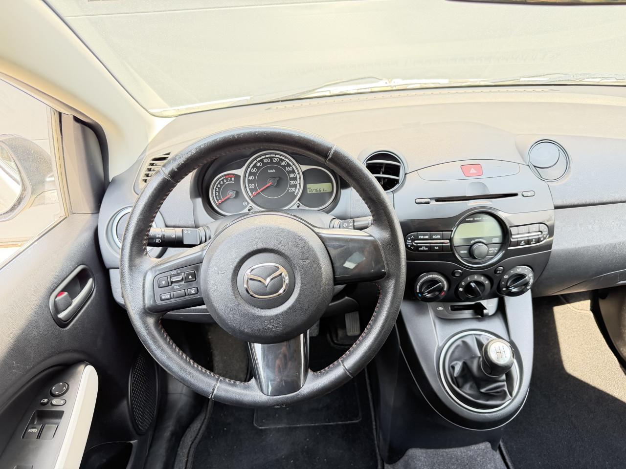 Mazda 2 1.3 TS 55KW 5DRS 2014 Wit Airco Apk Nap Navi