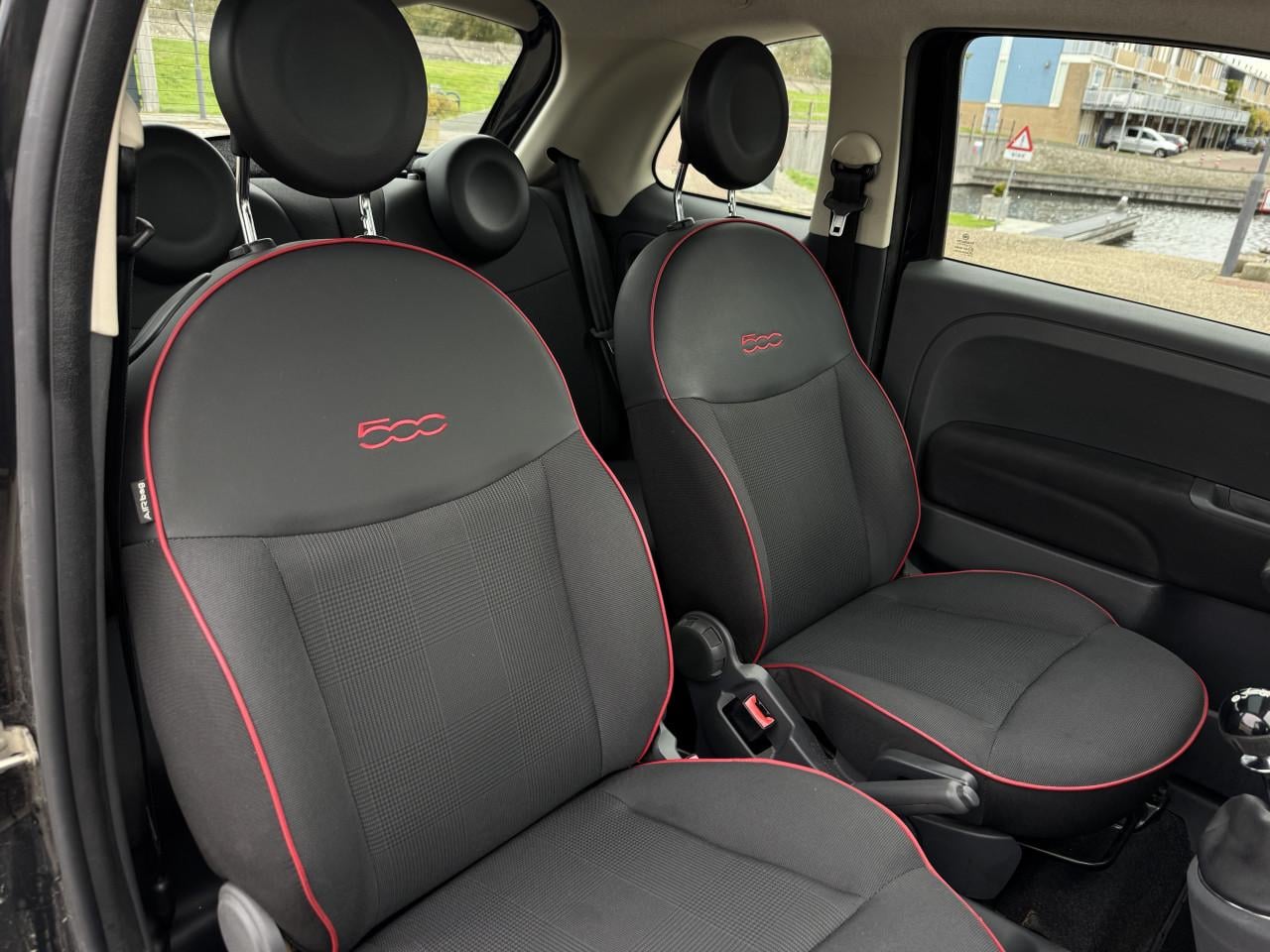 Fiat 500 Fiat 500 Turbo Lounge editie benzine vol opties! Vol jaar apk!