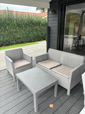Grijze tuinset / loungeset
