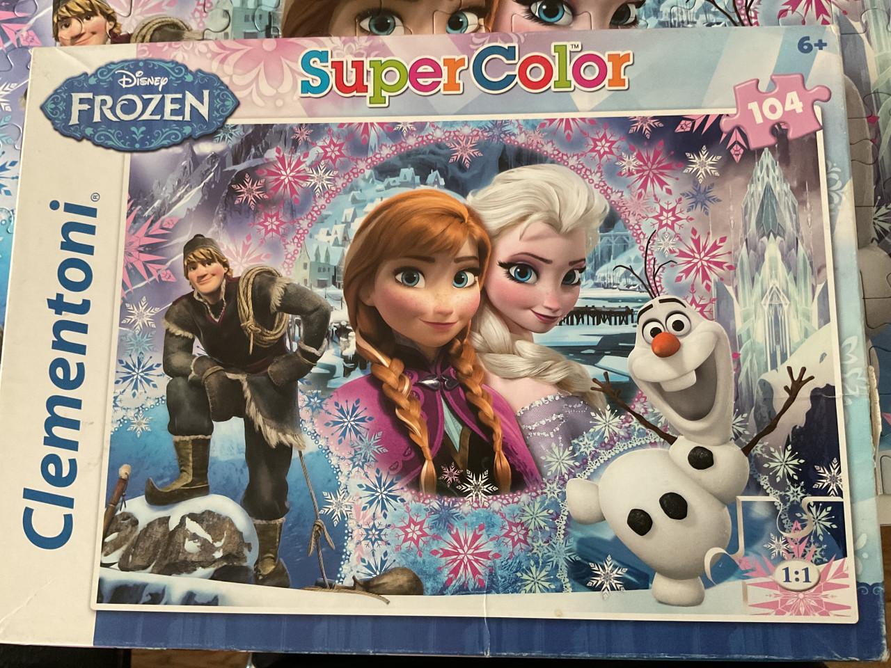 3 Prinsessen puzzels à 2 euro, 3 voor 5 euro