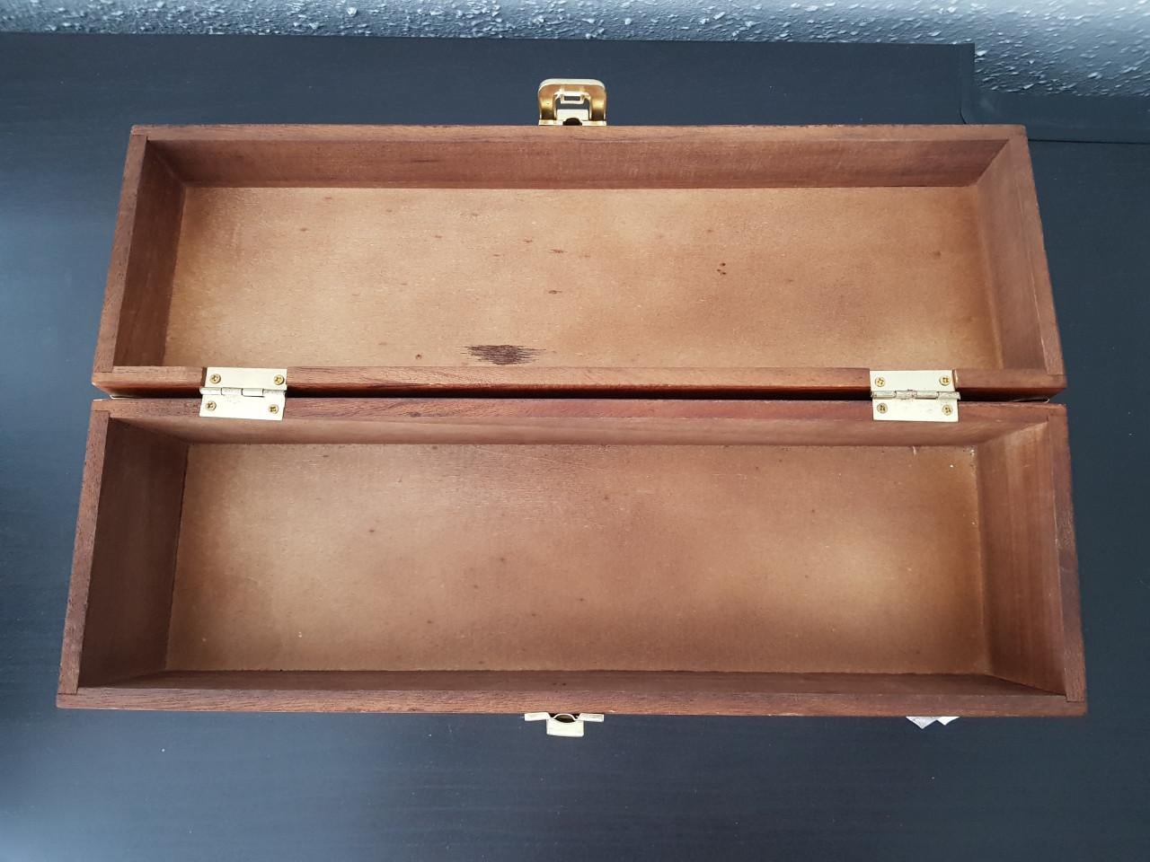 Houten kistje 35,5 x 11 cm