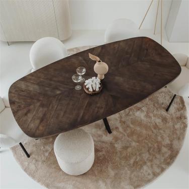 DEENS OVALE TAFEL IN DIVERSE MATEN